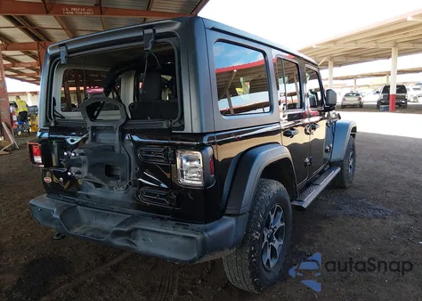 2019 Jeep Wrangler Unlimited Sport S 4X4 z USA, uszkodzony, nr VIN 1C4HJXDNXKW577827